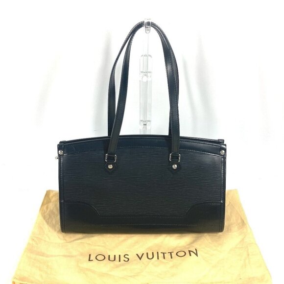 LOUIS VUITTON M59332 Epi Madeleine PM Shoulder Bag Epi Leather Black - Picture 1 of 16